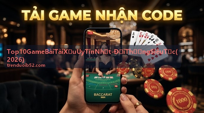 Top 10 Game Bài Tài Xỉu Uy Tín Nhất - Đổi Thưởng Siêu Tốc (2026) - Giao diện cổng game trực tuyến